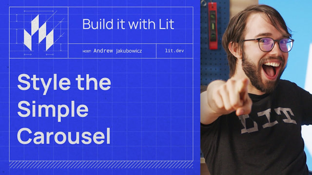 How to style your Lit elements Video thumbnail for 'How to style your Lit elements'